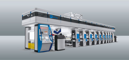 SURPASS-400 High Speed Electronic Shaft Rotogravure Printing Machine